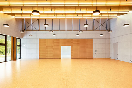 Architekturfotografie, Baukunst, Gemeinde Dußlingen, Zeeb + Frisch, Sprenger Architekten, Trikustik, BEGA, Architekten, BDA BW, born.studio