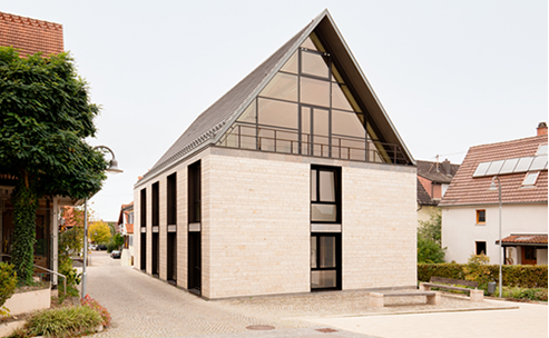 Rathaus, Ratssaal Kirchentellinsfurt, Riehle+Assoziierte, Umbau, Anbau, Zeeb + Frisch, Architektur, Architekturfotografie, 