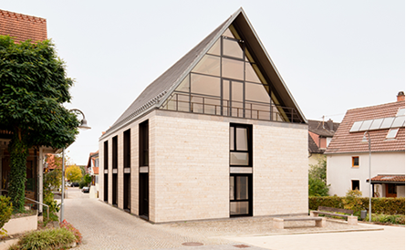 Rathaus, Ratssaal Kirchentellinsfurt, Riehle+Assoziierte, Umbau, Anbau, Zeeb + Frisch, Architektur, Architekturfotografie, 